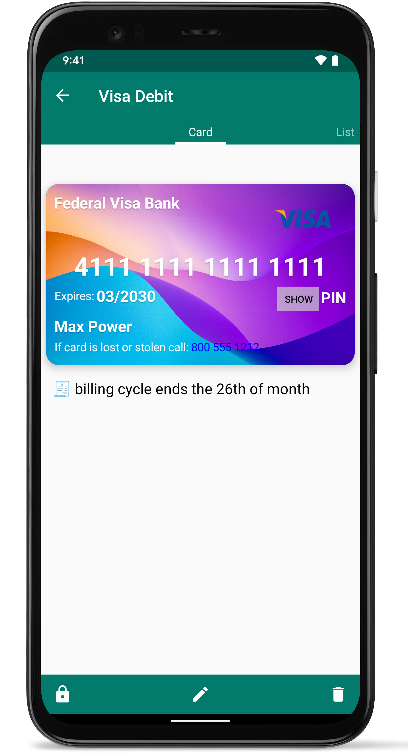 ewallet-for-android-ilium-software