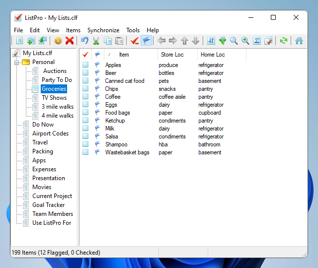 ListPro for Windows | Ilium Software