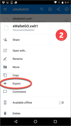 Import GO file, step 2